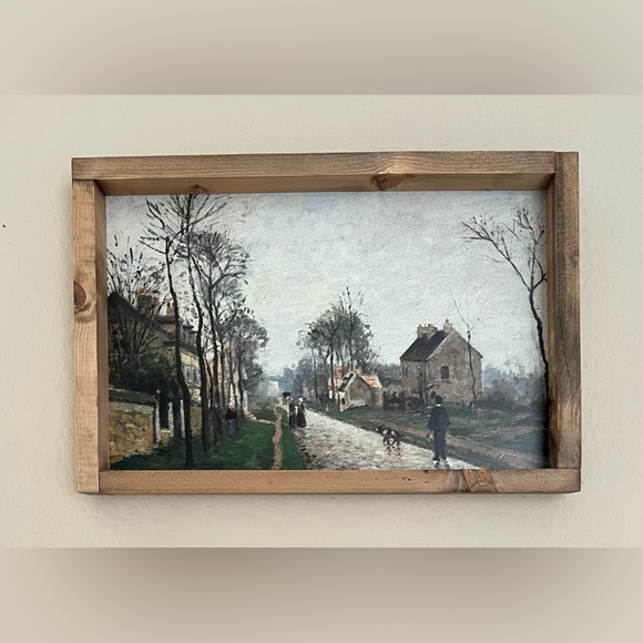 Other - Art & Wood Painting - Route De Versailles, Louveciennes by Winston Porter